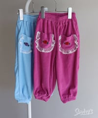 【90～122cm】レース刺繍パンツ