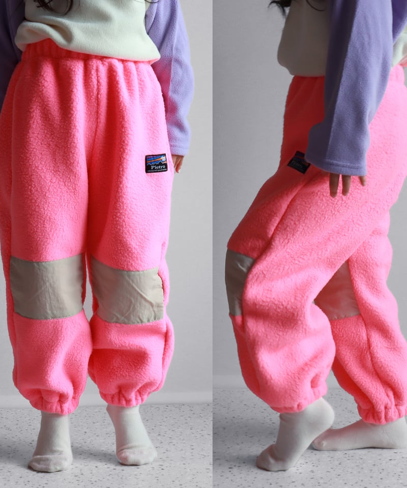 ラスト・S80~/M90~】配色ボアフリースパンツ | Shirley's