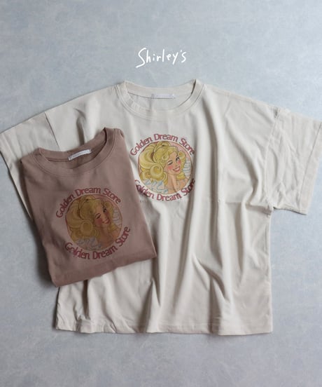 【ラスト・M100~108/L108~116】golden dream半袖Tシャツ