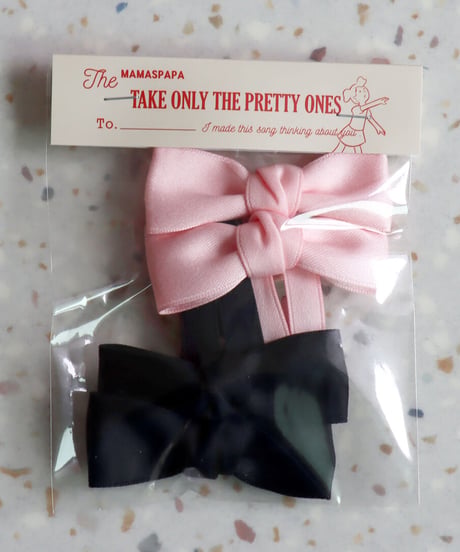 リボンクリップ4個セット