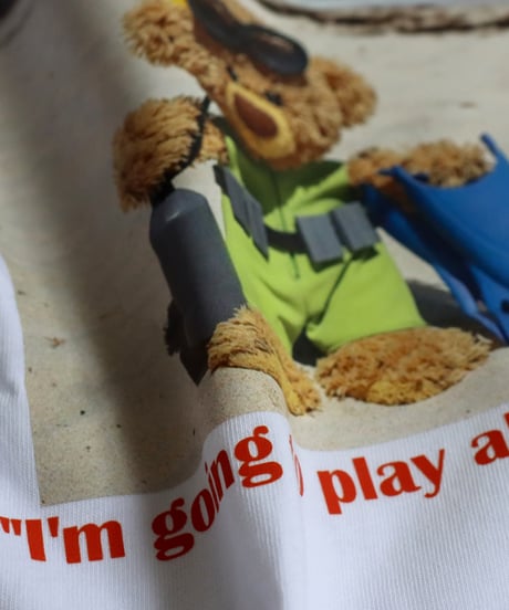 【ラスト・S80～90/M90～100】Swimming day 半袖Tシャツ