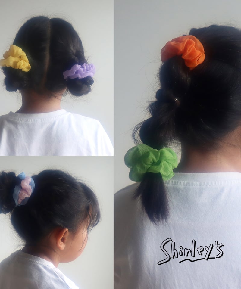 カラーシュシュ2個セット | Shirley's