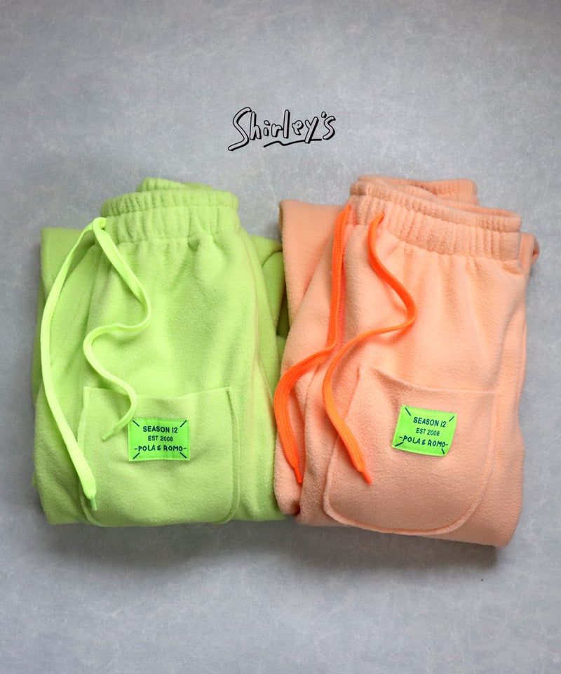 ADULT】ネオンフリースジョガーパンツ | Shirley's