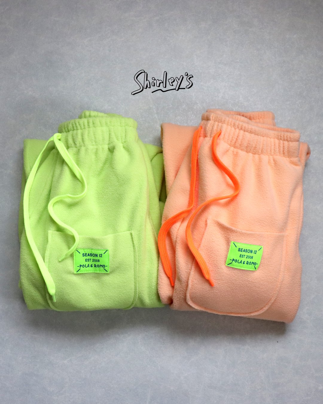 ADULT】ネオンフリースジョガーパンツ | Shirley's