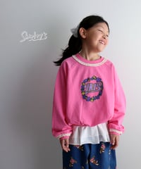 【90～122cm】Her’sレース付きスウェットトップス