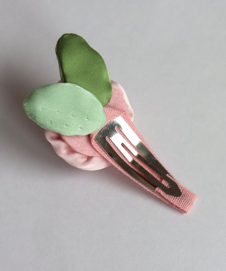 ローズヘアクリップ2個セット