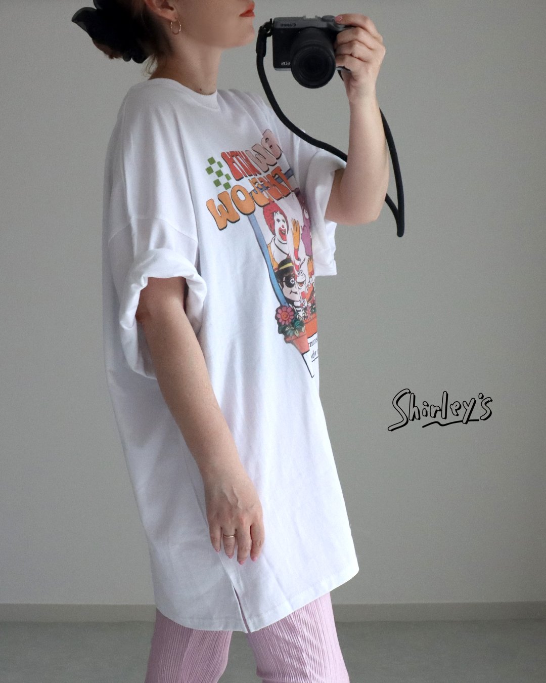 ADULT】Grow with the flowオーバーサイズTシャツ | Shirley's