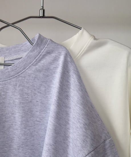 【ADULT】サテンレイヤードデザインTシャツ