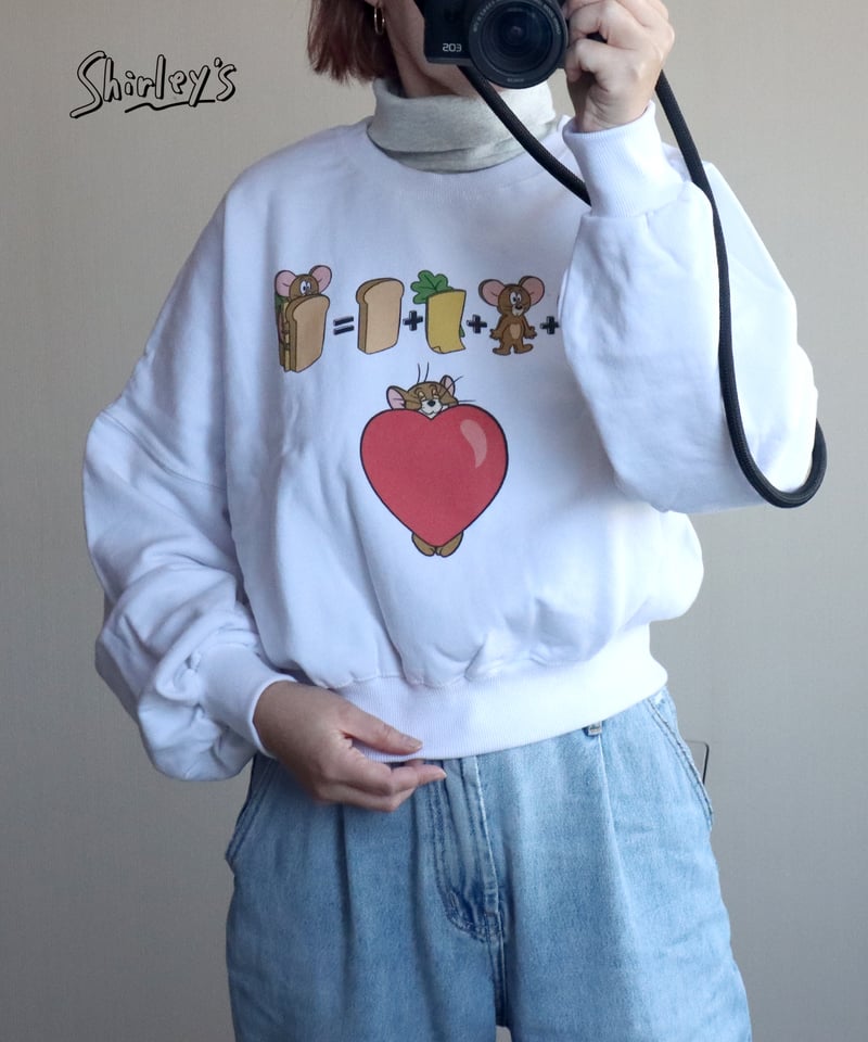 ADULT】トム＆ジェリースウェットトップス | Shirley's