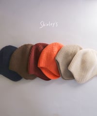 【ラスト・アッシュレッドのみ】まん丸ニット帽