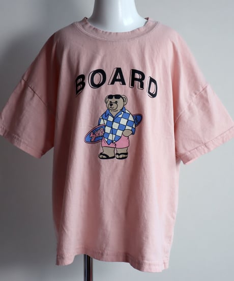 【ラスト・ブルーL105～112cm】ベアーボードTシャツ