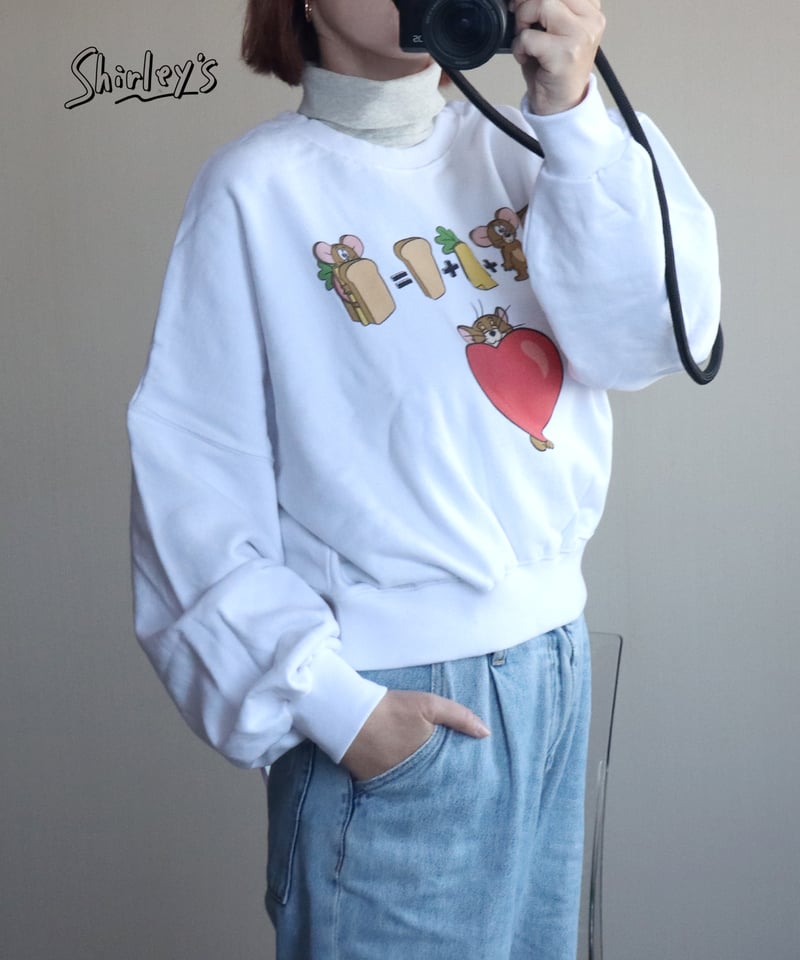 ADULT】トム＆ジェリースウェットトップス | Shirley's