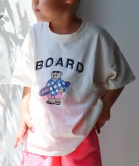 【ラスト・ブルーL105～112cm】ベアーボードTシャツ