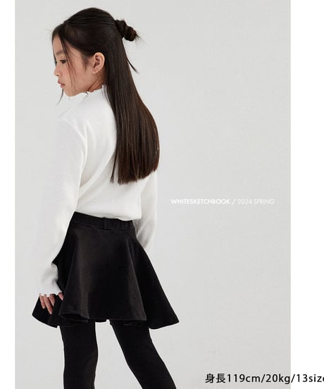 【90～130size】SPRINGスカート付きレギンス