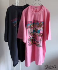 【ラスト・チャコール/ADULT】キャラクターオーバーサイズTシャツ