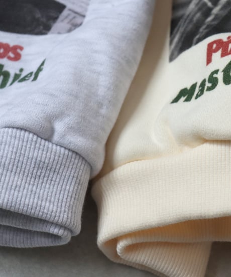 【ADULT&KIDS】pizza andtraps 裏起毛スウェットトップス