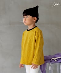【90～130size】tantanボーダー長袖Tシャツ