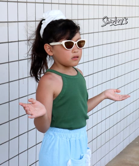 【85cm~125cm】ソフトリブアメスリトップス