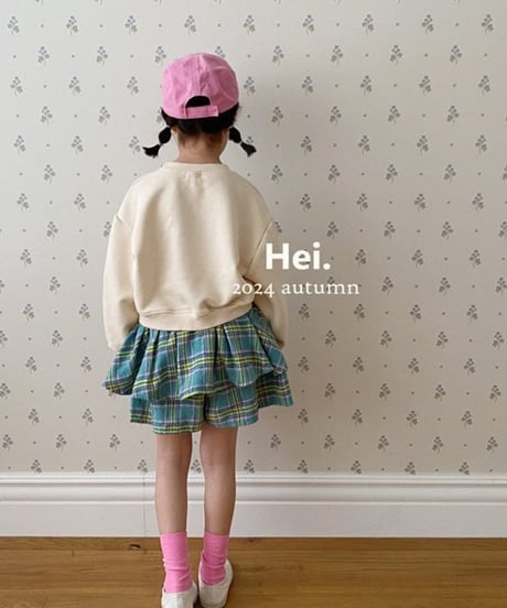 【ラスト・レッドXL118～125】チェックキュロットスカート