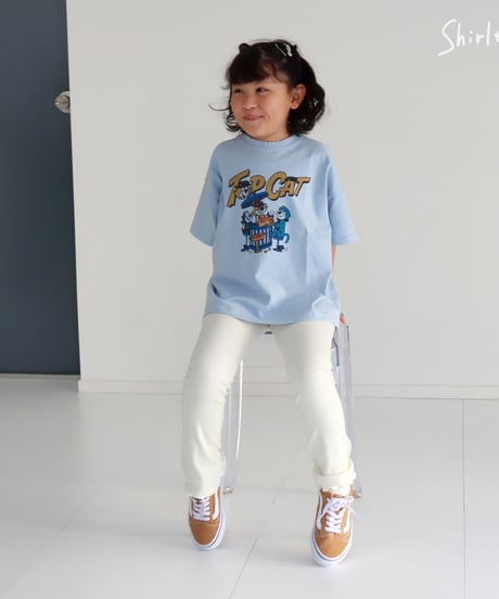 【ラスト・ホワイト15号135~145】TopCat半袖Tシャツ