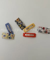 no.19レトロフラワーヘアクリップセット