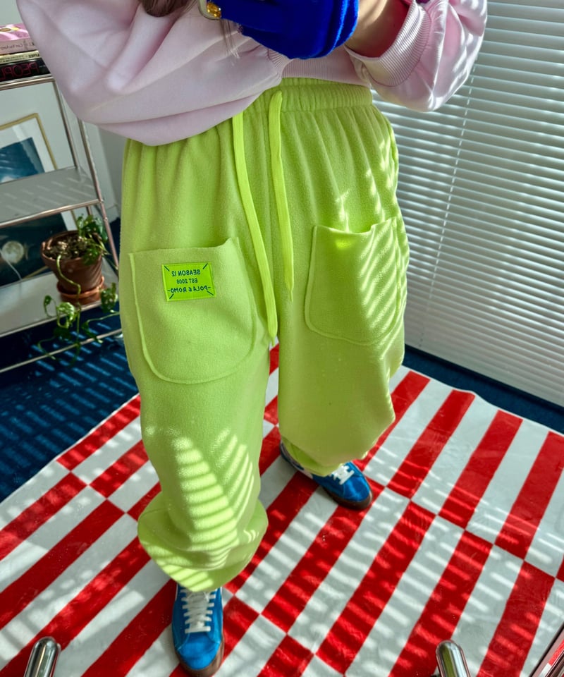 ADULT】ネオンフリースジョガーパンツ | Shirley's