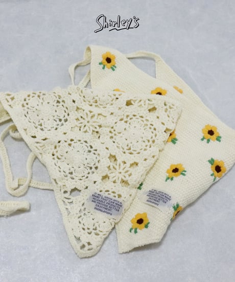 【ラスト・フラワー刺繍のみ】kidsドルボネット