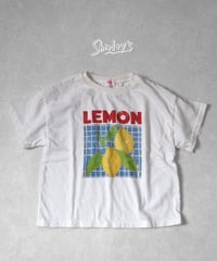 【ラスト・S93~102/M102~110cm】lemon Tシャツ