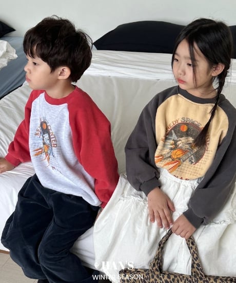 【ラスト・S90~100/M100~105】MOM&KIDS裏起毛NASAスウェット