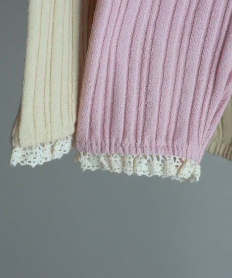 【BABY・S~6m/M~12m】レースモチーフロンパース