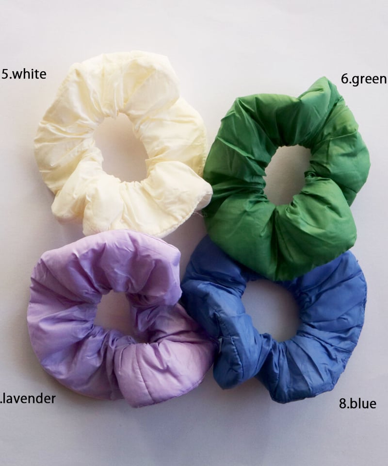 もこもこシュシュNo.138 もこもこカラフルシュシュ | Shirley's