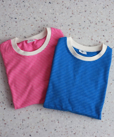 【90～130size】tantanボーダー長袖Tシャツ
