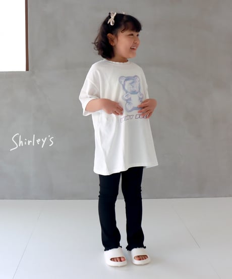【ADULT&KIDS90~130】90's bearオーバーサイズ Tシャツ