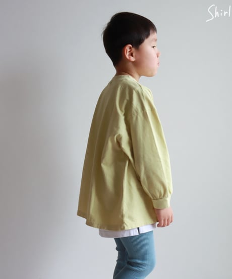 【90～125size】CAMPING長袖Tシャツ