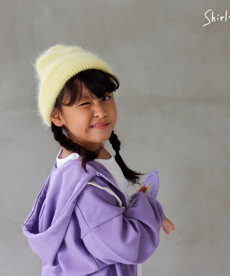 KIDSアンゴラニット帽