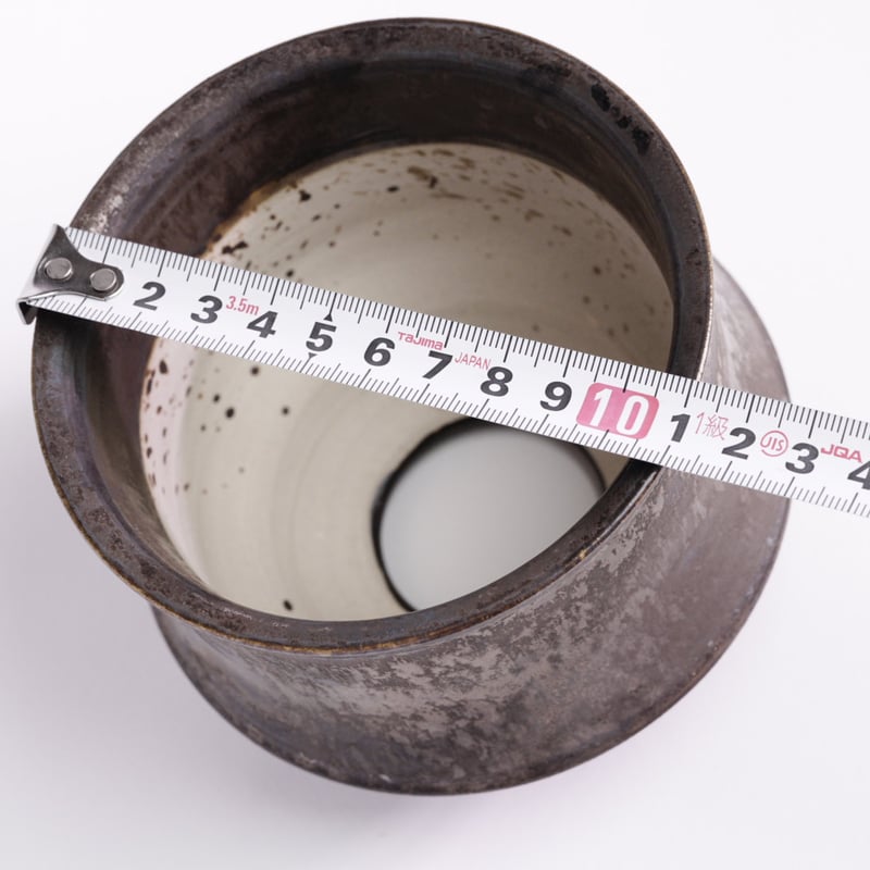 オリジナル陶器鉢 “つぼみ” 金彩 Mサイズ | Agave & Caudex Port Eden