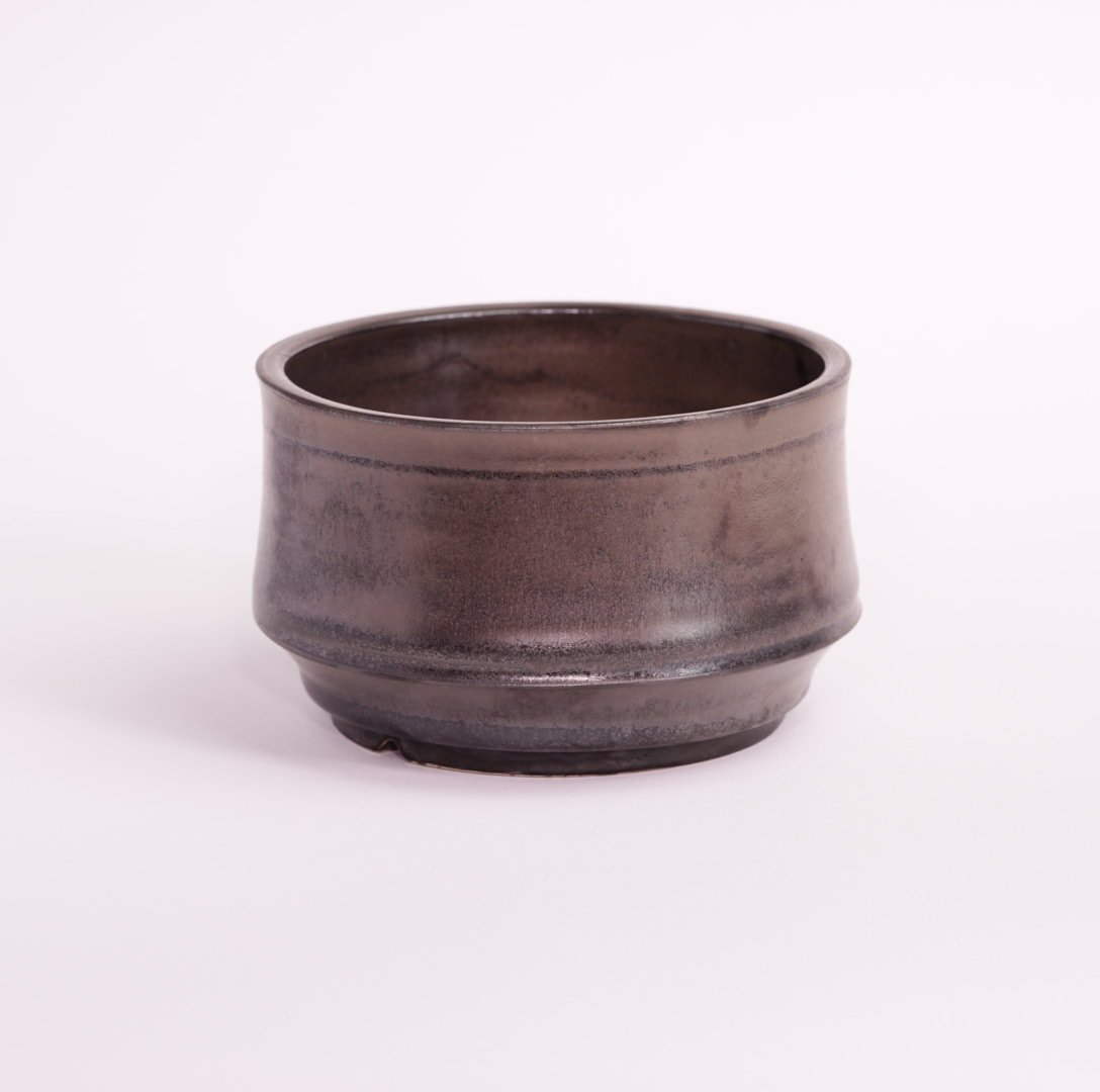 オリジナル陶器鉢 “つぼみ” 金彩 Sサイズ | Agave & Caudex Port Eden