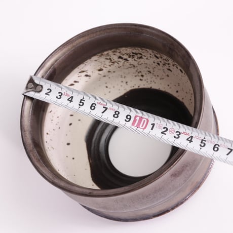 オリジナル陶器鉢 “ゆらぎ” 金彩 Mサイズ