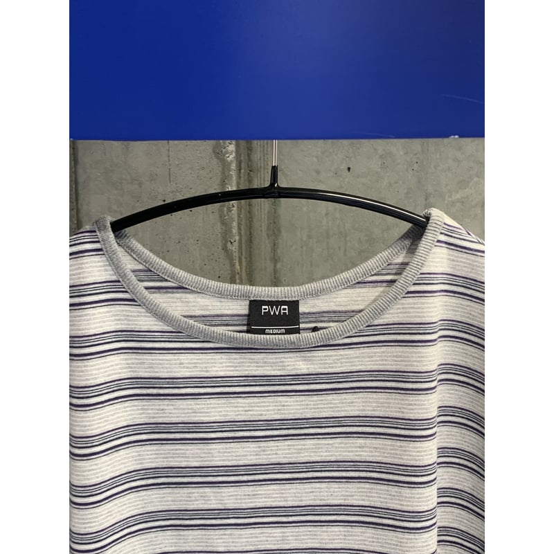 PWA STRIPED PIPING L/S TEE