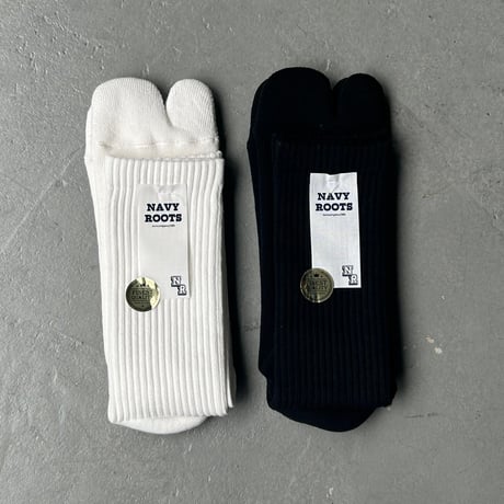 NAVYROOTS×tokishirazu TABI SOCKS
