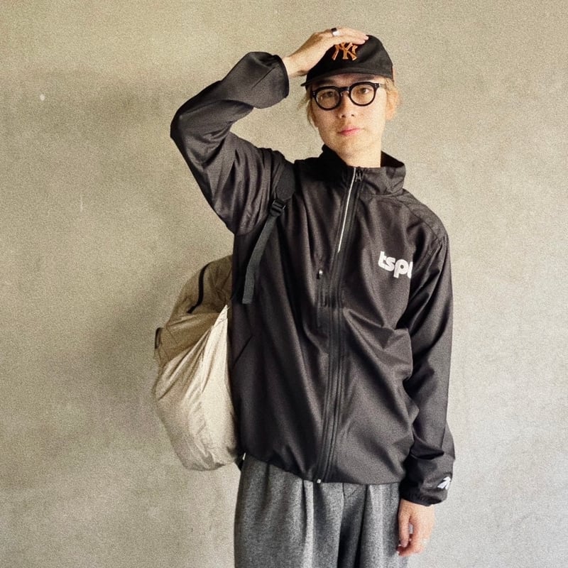 【新品未使用】TRANSPORTナイロンフリースジャケットL TRANSPORT / トランスポート】ナイロン ジャケット 