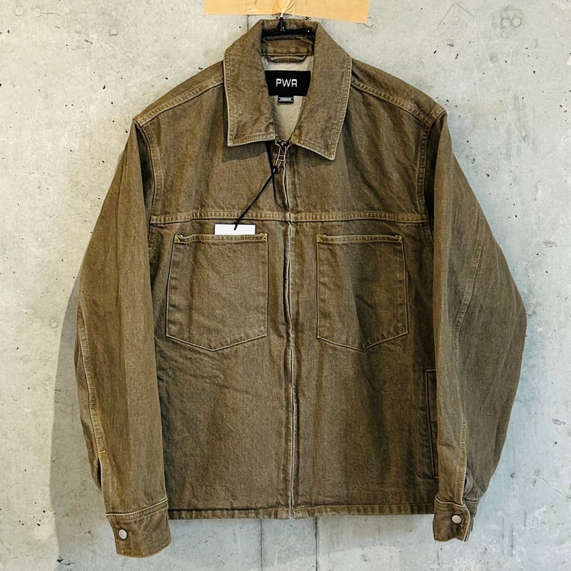 PWA DENIM ZIP UP JACKET | tokishirazu