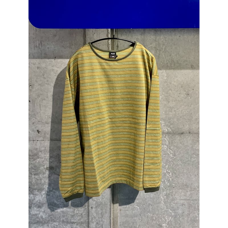 PWA STRIPED PIPING L/S TEE