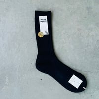NAVY ROOTS PILECOLOR RIB SOCKS