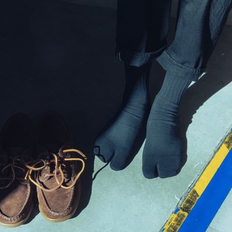 NAVYROOTS×tokishirazu TABI SOCKS