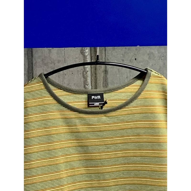 トップス PWA STRIPED PIPING L/S TEE PWA STRIPED PIPING L/S TEE