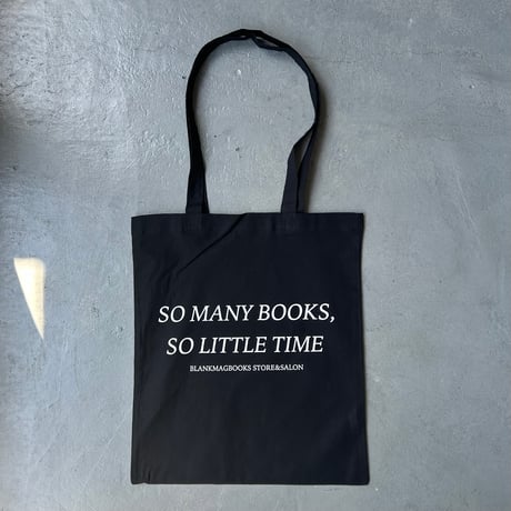 SO MANY BOOKS, SO LITTLE TIME TOTE BAG Small