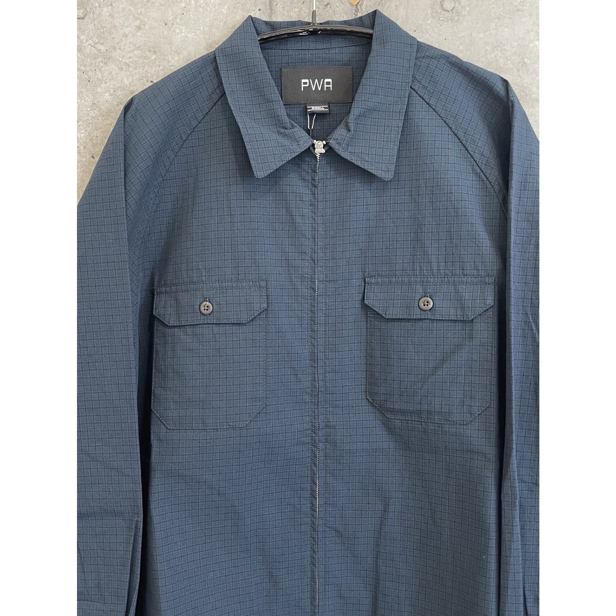 PWA DRY ZIP-UP SWING SHIRT | tokishirazu