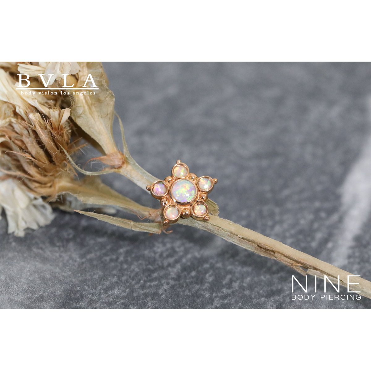 Lucinda (RG / White Opal) | NINE BODY PIERCING