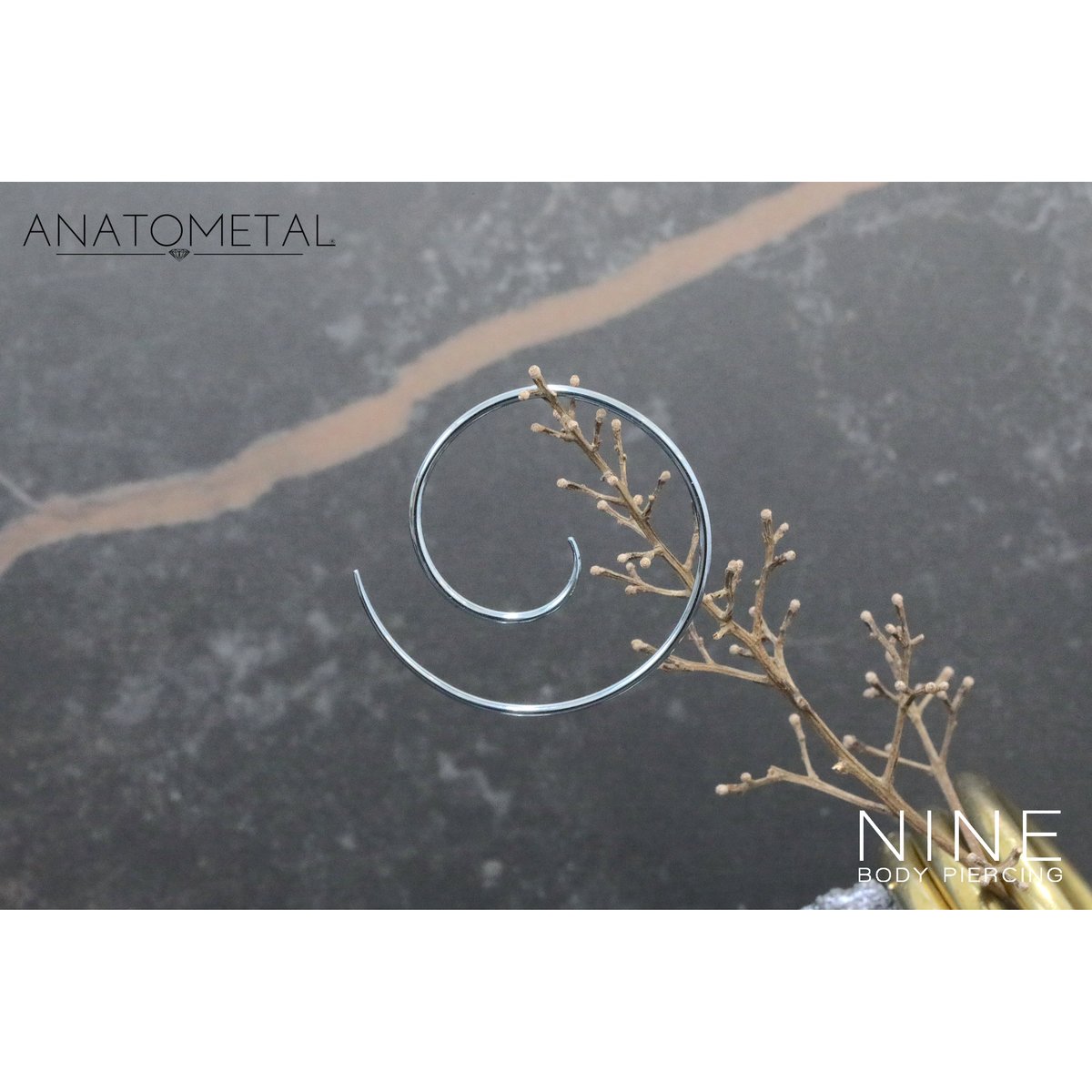 Spiral (Titanium) | NINE BODY PIERCING Spiral (Titanium) | NINE BODY PIERCING